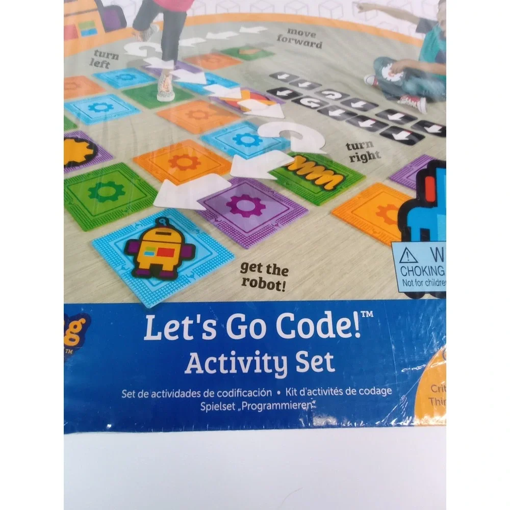 Learning Resources Lets Go Code Activity Set 50pc STEM Toy LER2835 Ages 5+‎ New